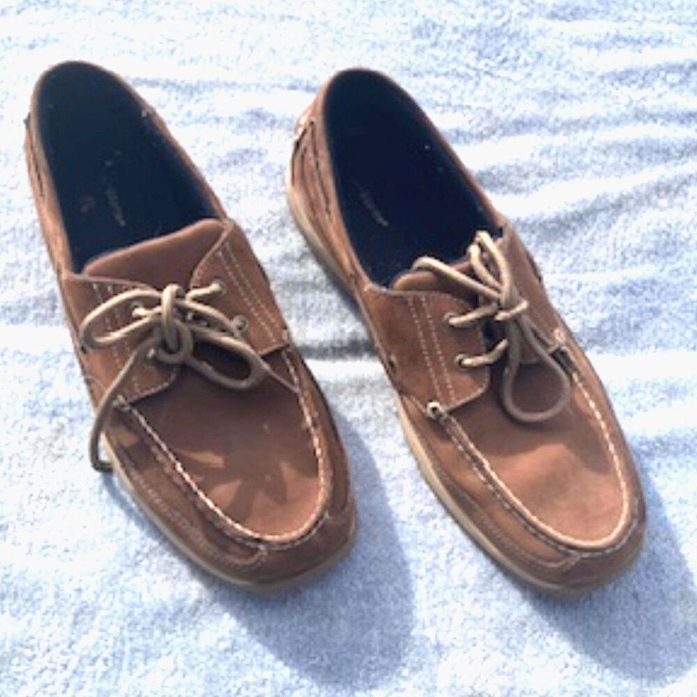 Size: 11 1/2 Slip On Loafers . Gently Used . Croft & Barrow . Retail $131.99